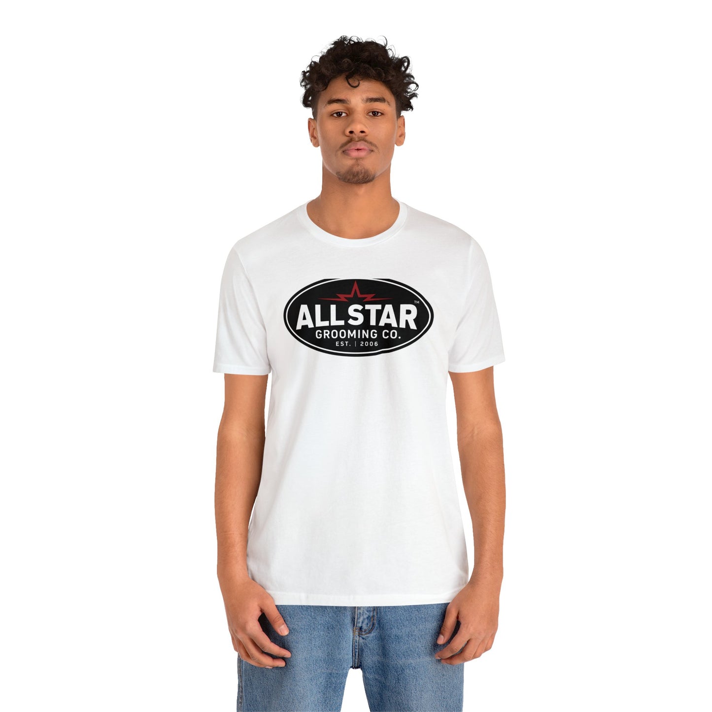 ASG Unisex Jersey Vintage Logo Sleeve Tee