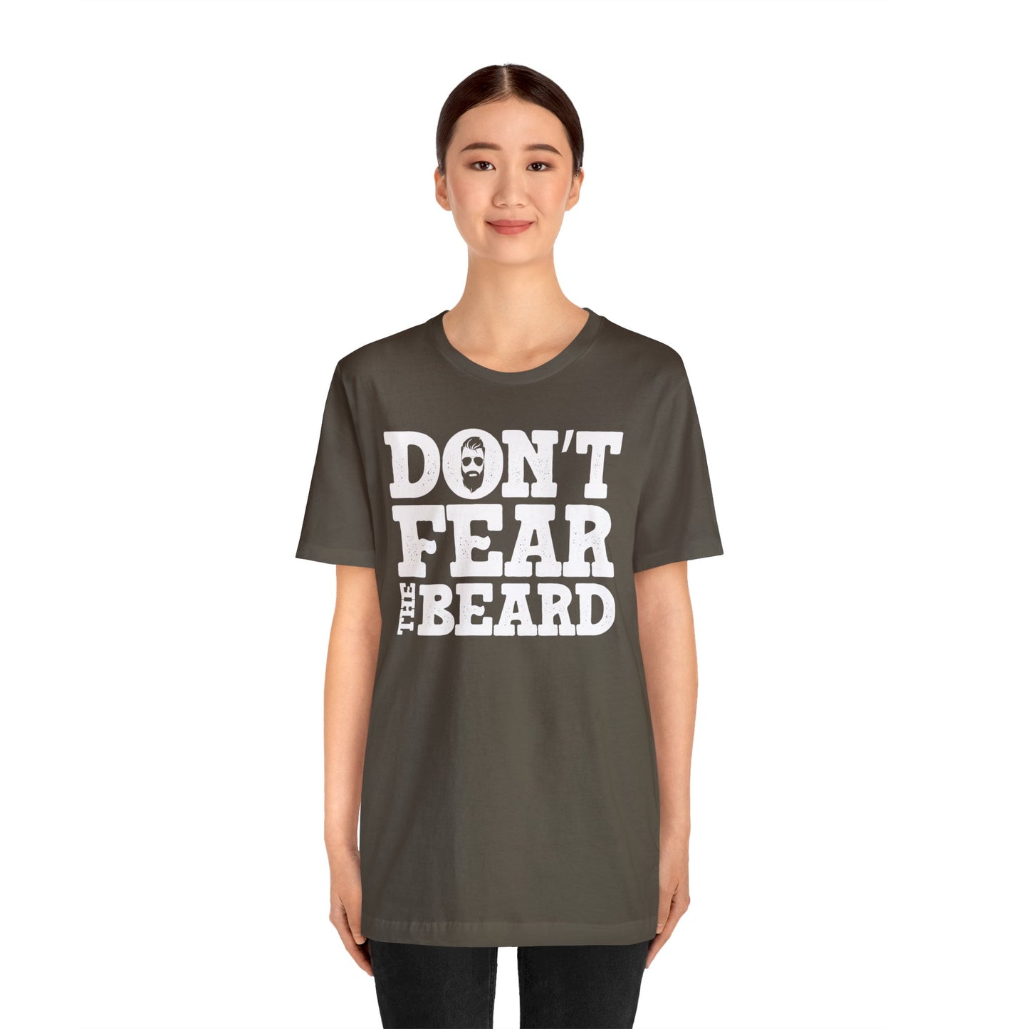 ASG Unisex DON'T FEAR THE BEARD Short Sleeve Tee