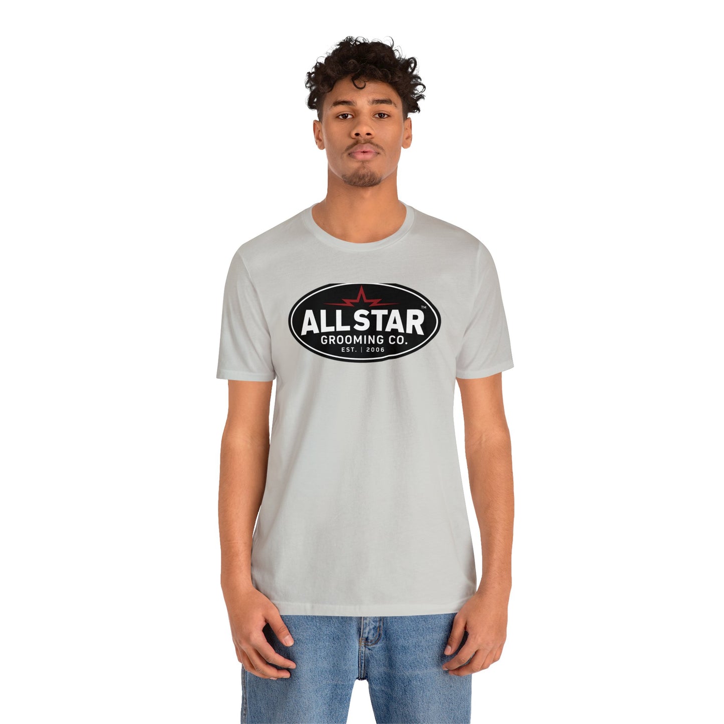 ASG Unisex Jersey Vintage Logo Sleeve Tee