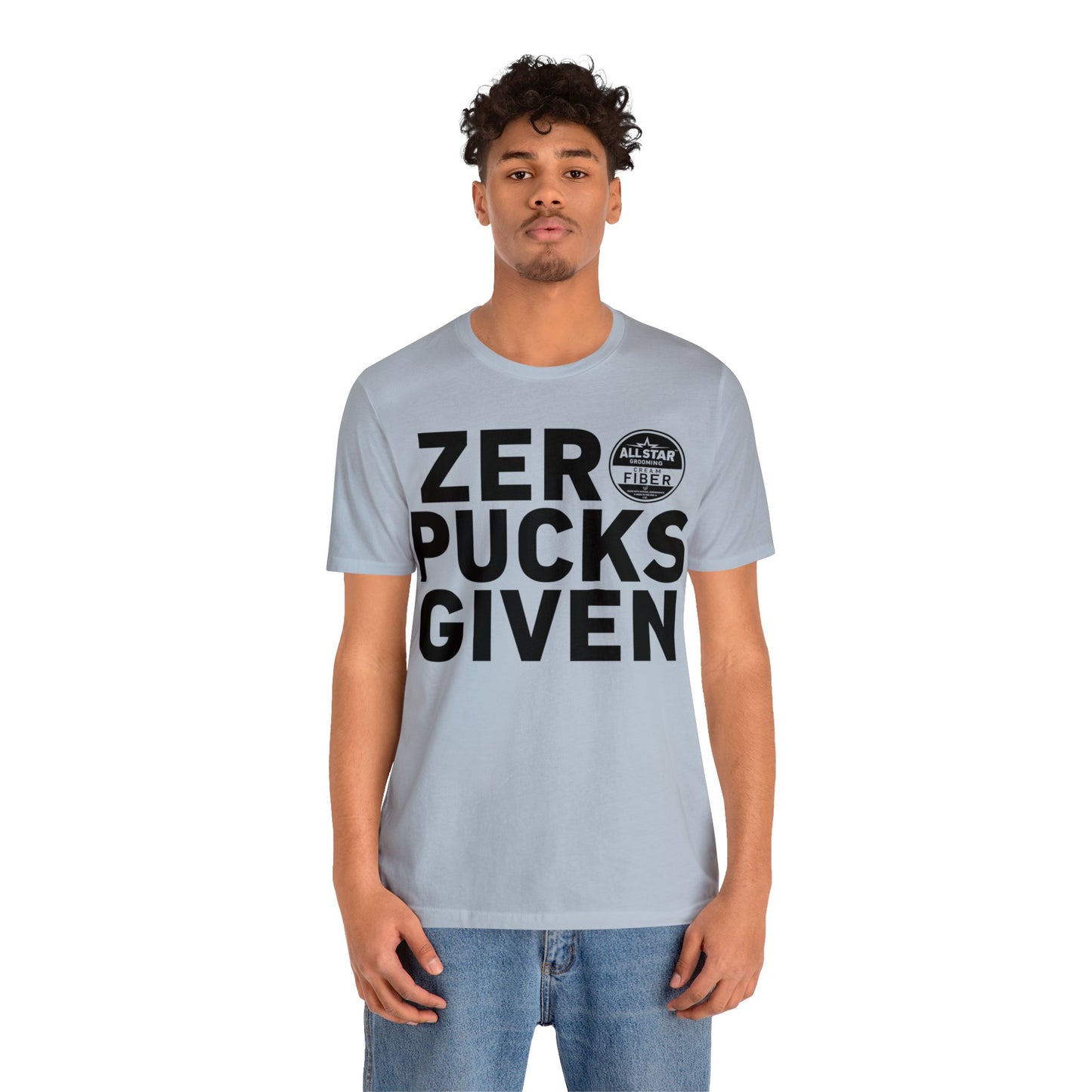 ASG Unisex ZERO PUCKS GIVEN Short Sleeve Tee