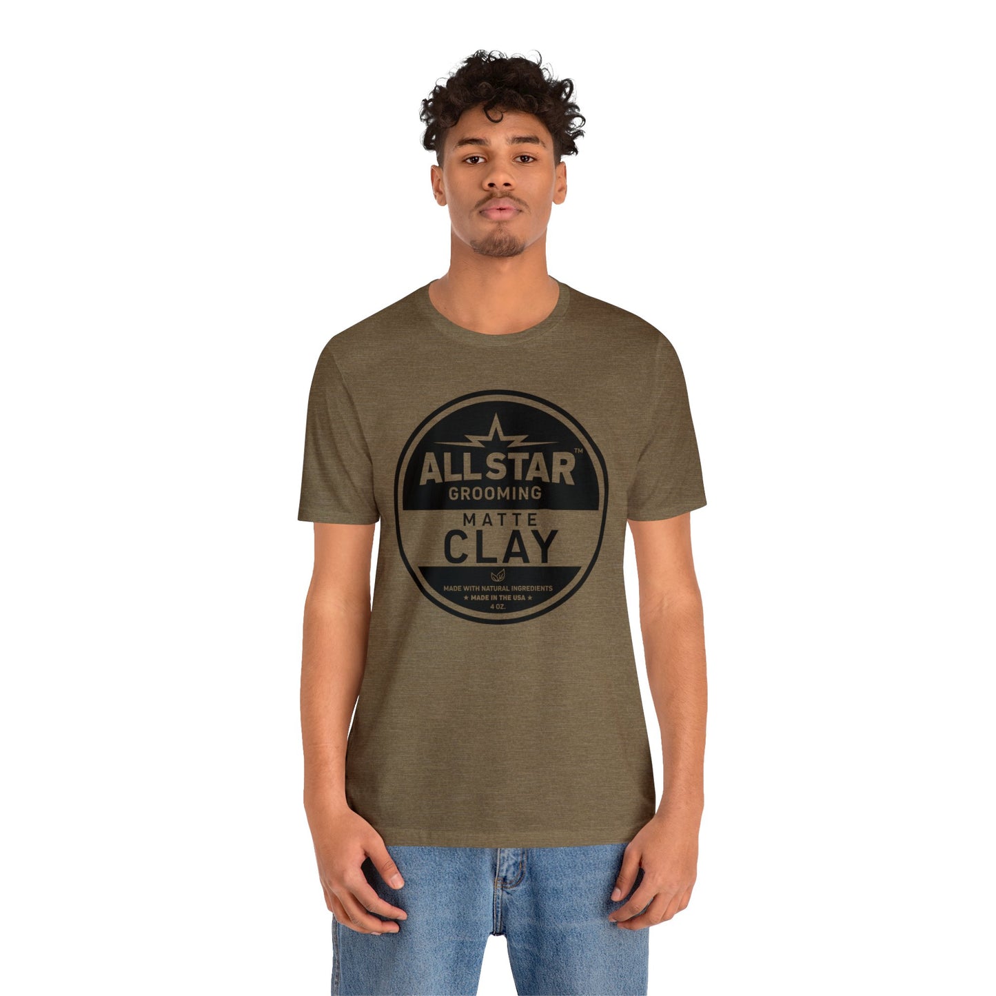 ASG Unisex CLAY Short Sleeve Tee
