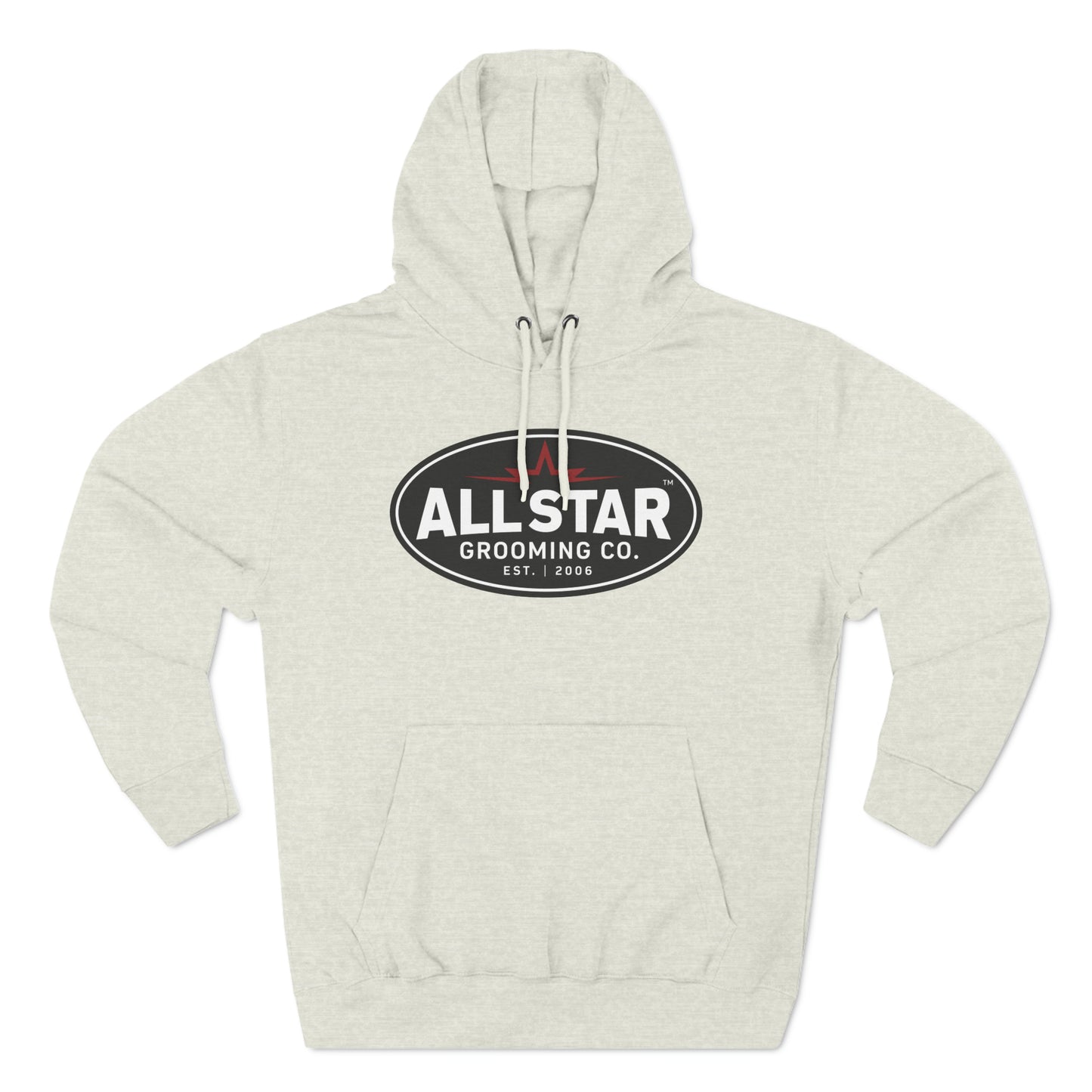 ASG Unisex Vintage Logo Premium Pullover Hoodie