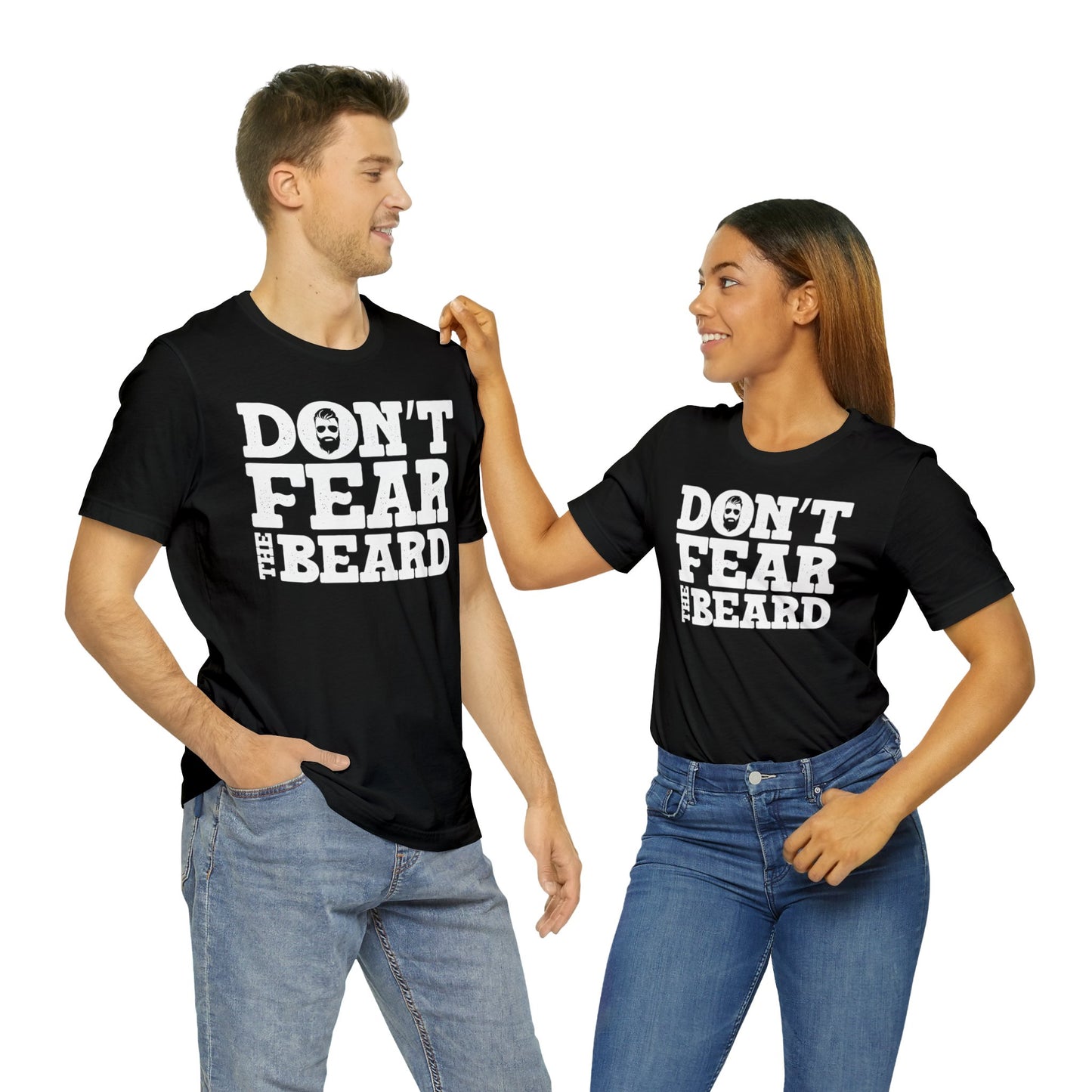 ASG Unisex DON'T FEAR THE BEARD Short Sleeve Tee