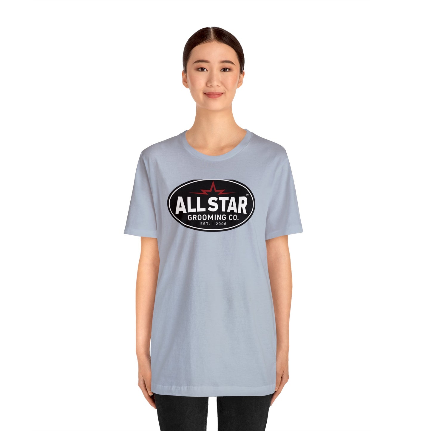 ASG Unisex Jersey Vintage Logo Sleeve Tee
