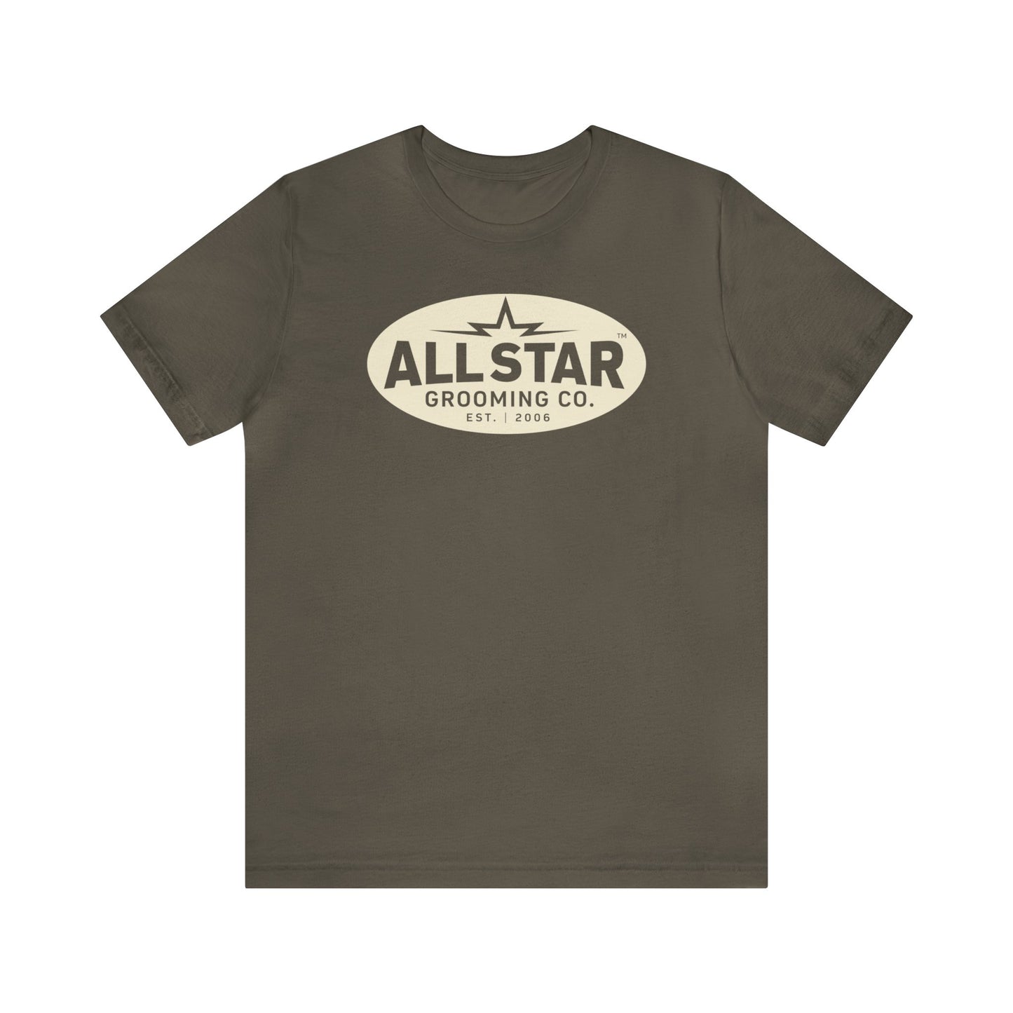 ASG Unisex Jersey Vintage Oval Short Sleeve Tee
