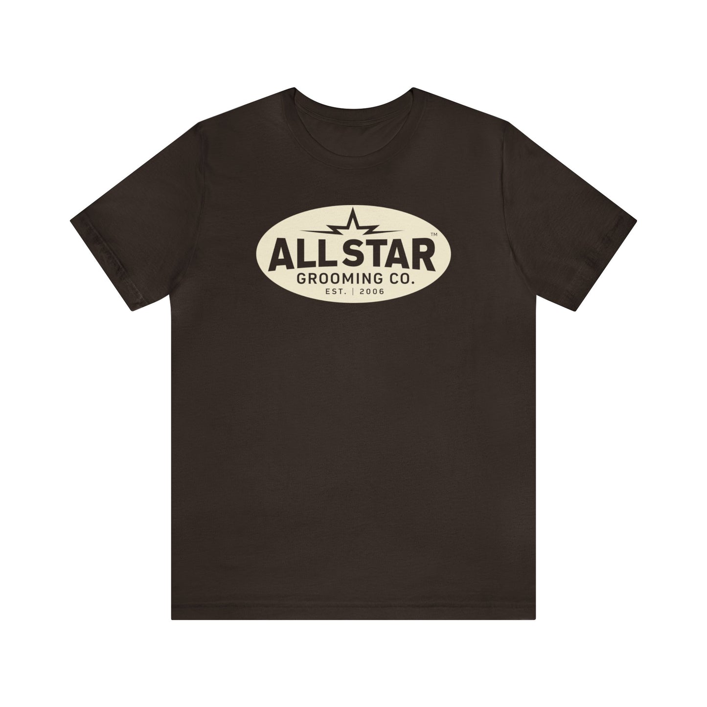 ASG Unisex Jersey Vintage Oval Short Sleeve Tee