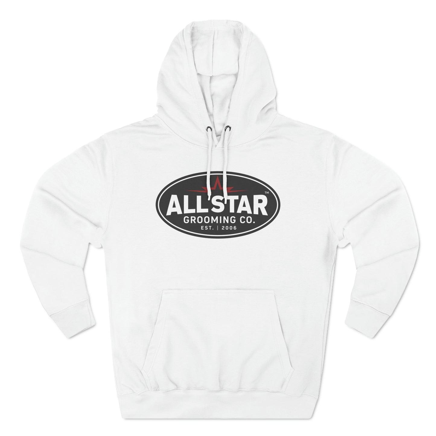 ASG Unisex Vintage Logo Premium Pullover Hoodie