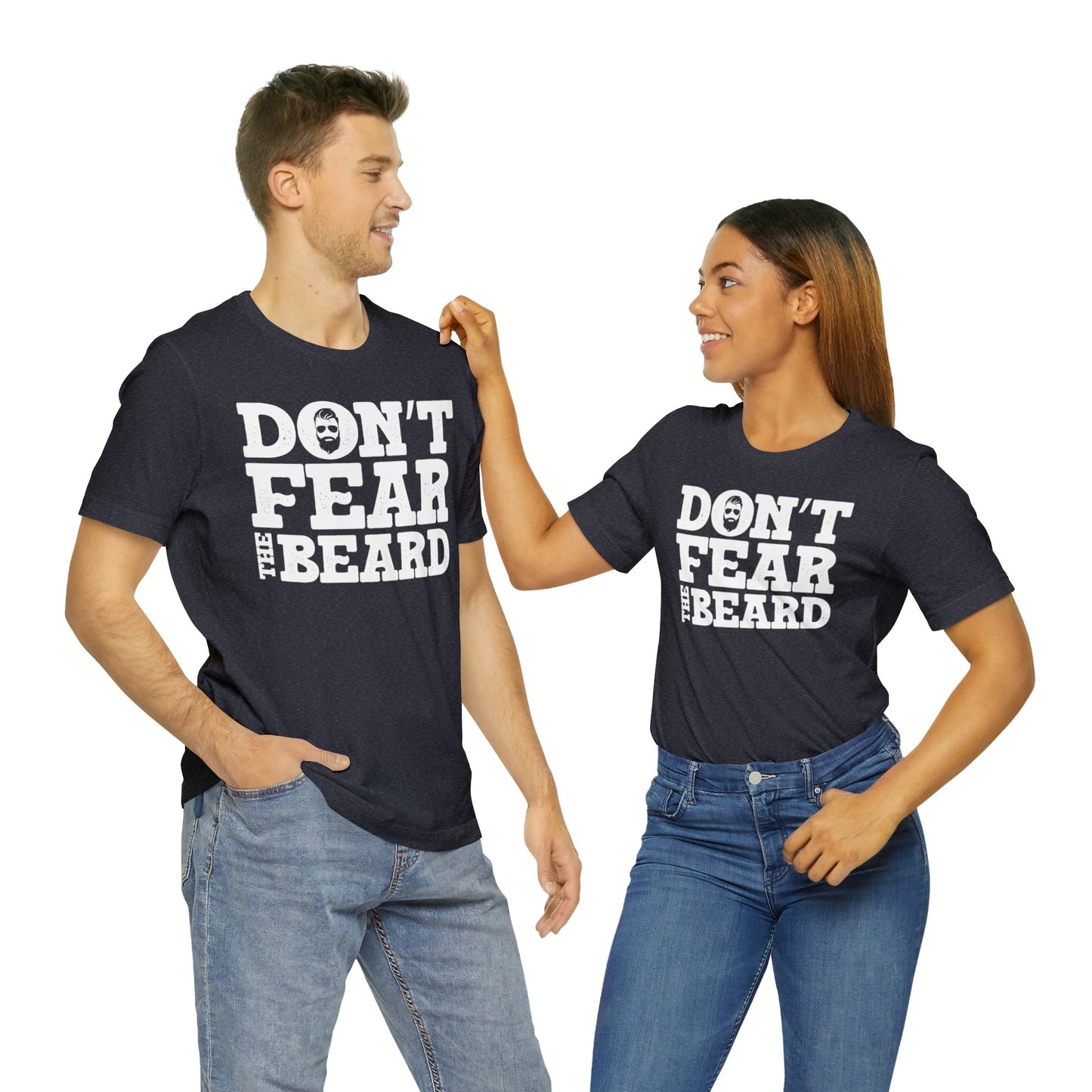 ASG Unisex DON'T FEAR THE BEARD Short Sleeve Tee