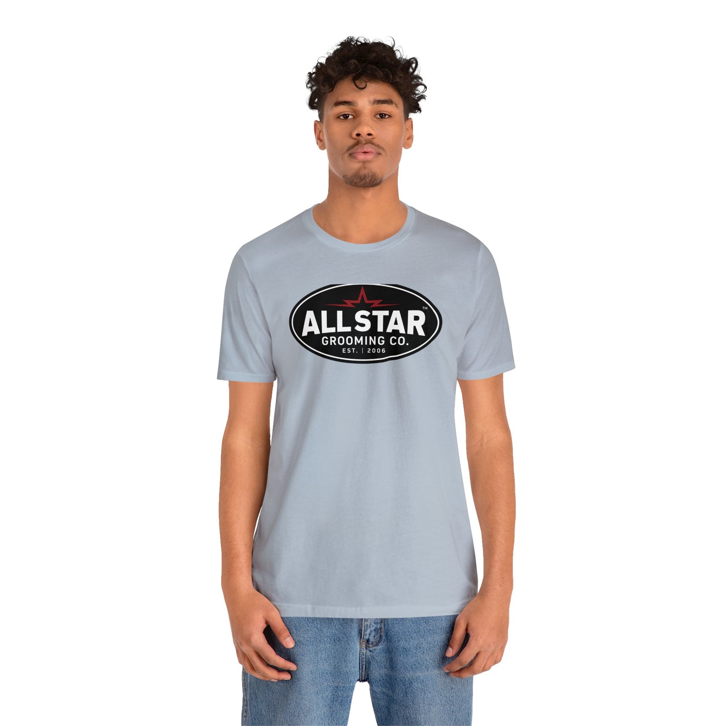 ASG Unisex Jersey Vintage Logo Sleeve Tee