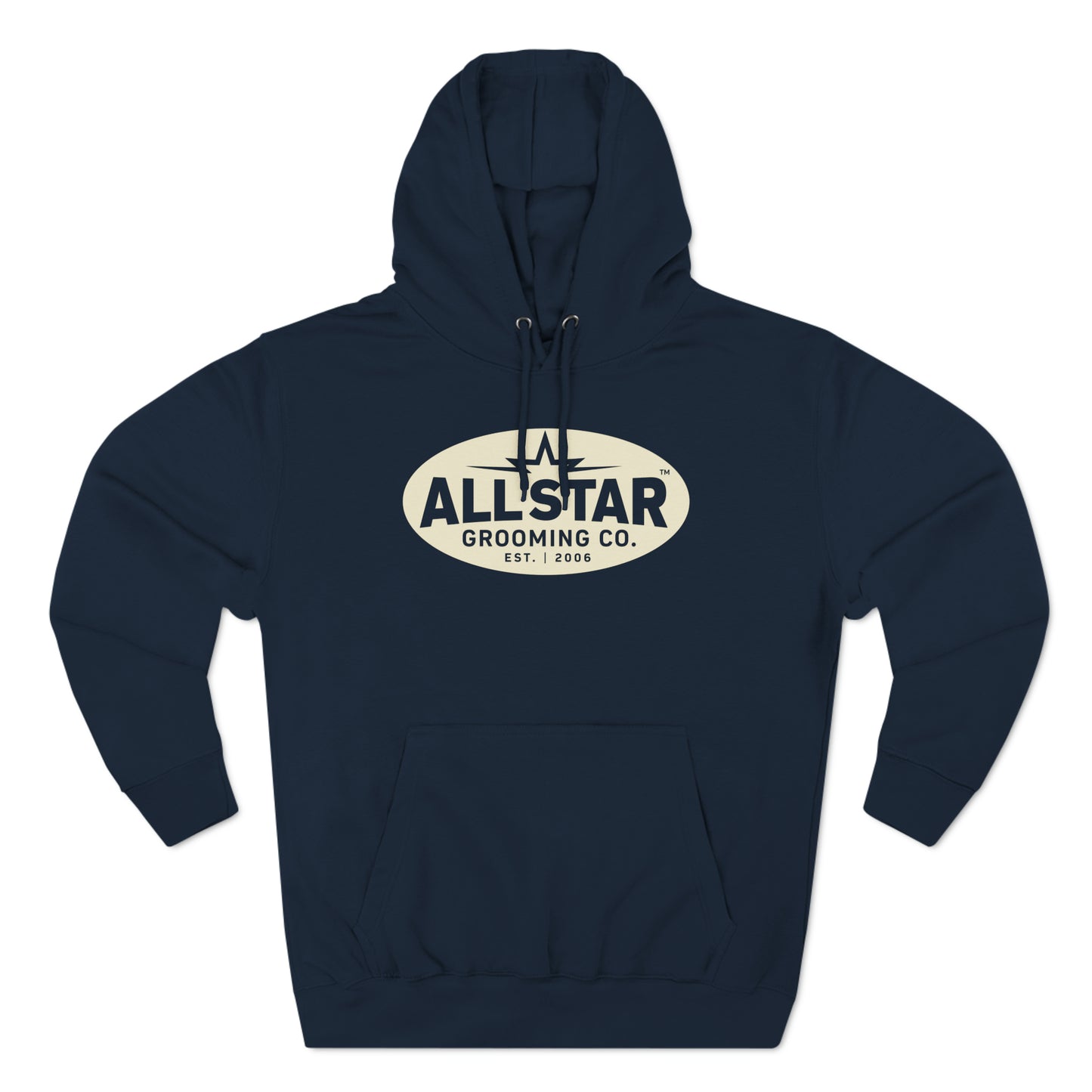 ASG Unisex Premium Vintage Oval Pullover Hoodie