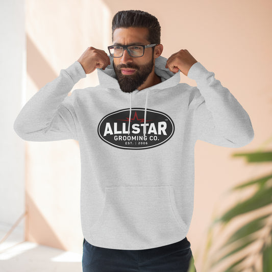 ASG Unisex Vintage Logo Premium Pullover Hoodie