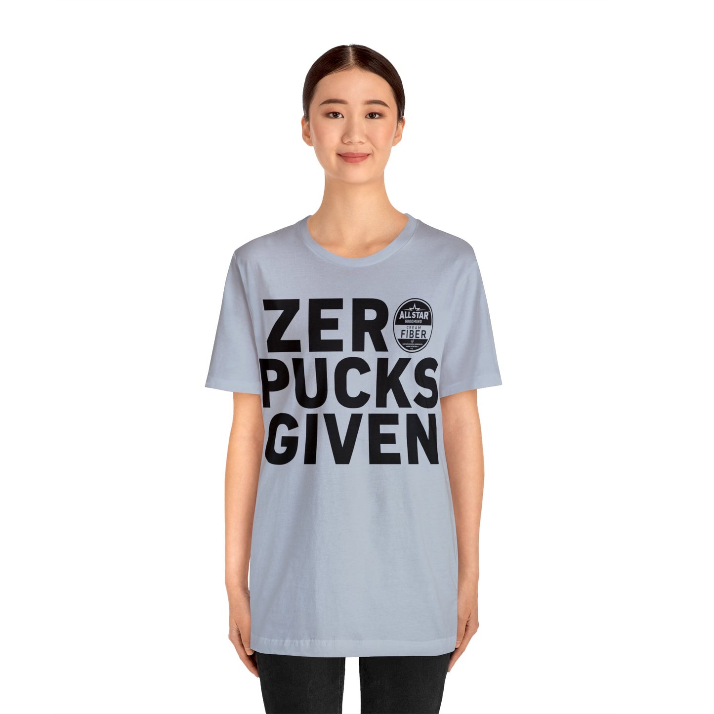 ASG Unisex ZERO PUCKS GIVEN Short Sleeve Tee
