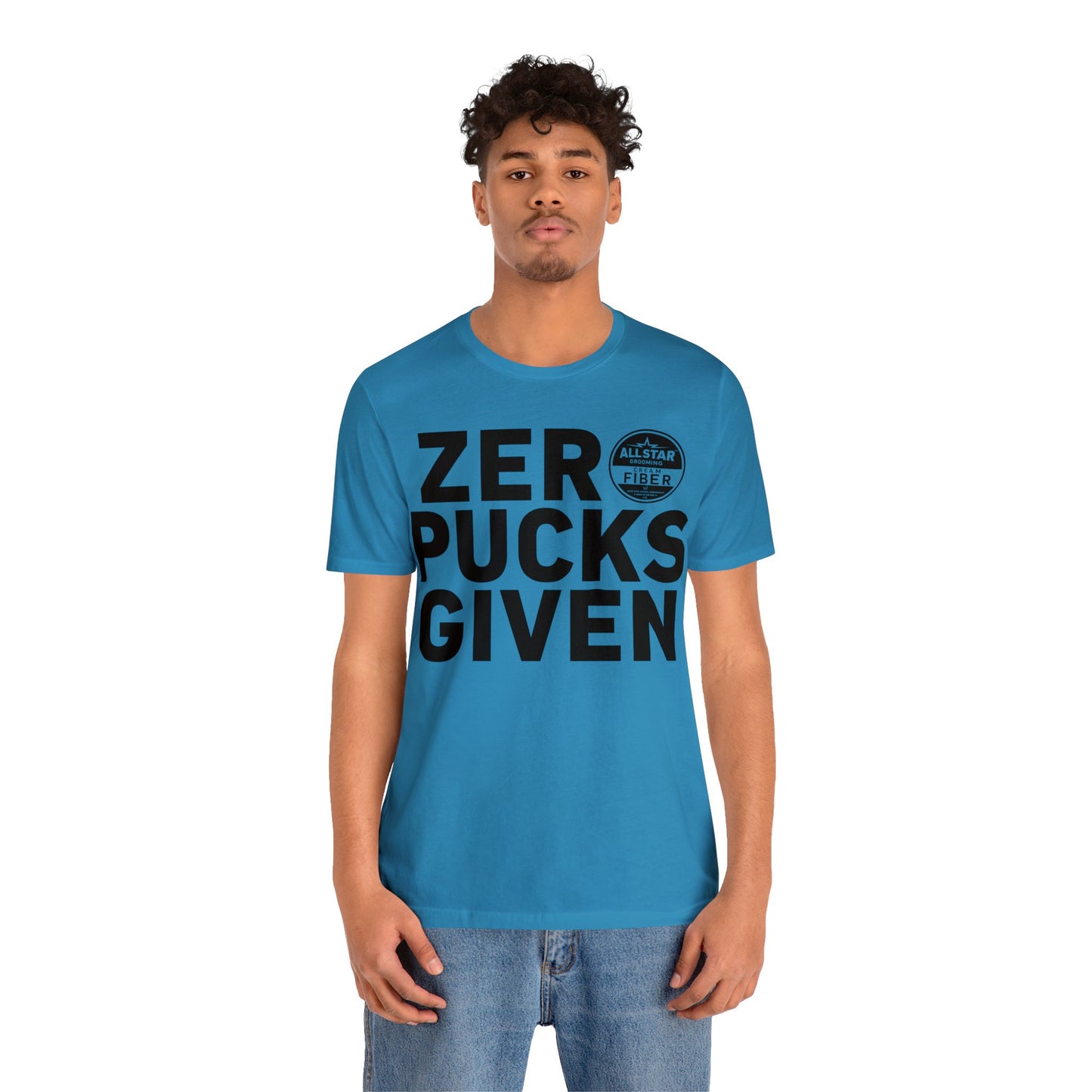 ASG Unisex ZERO PUCKS GIVEN Short Sleeve Tee