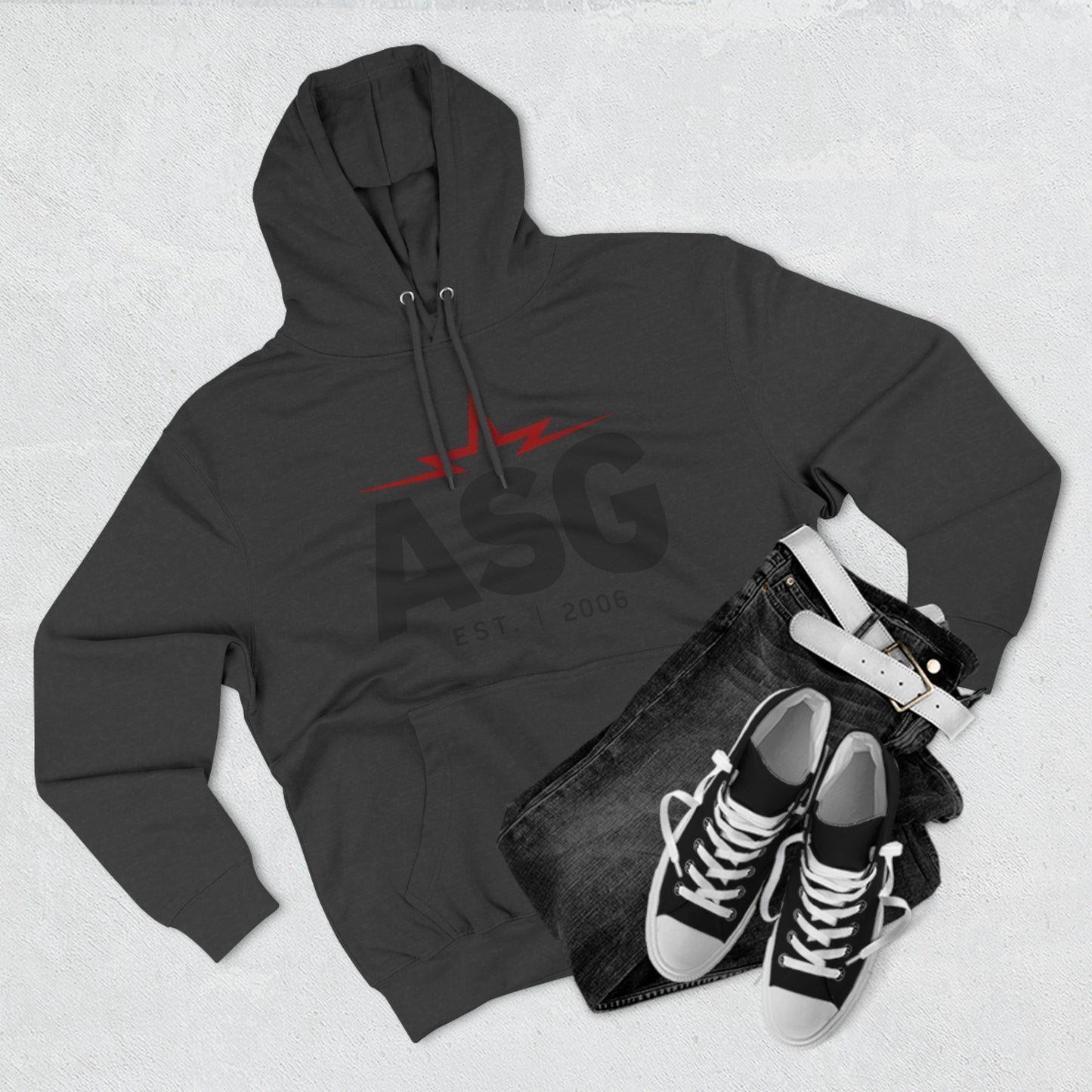 ASG Unisex Premium Pullover Hoodie