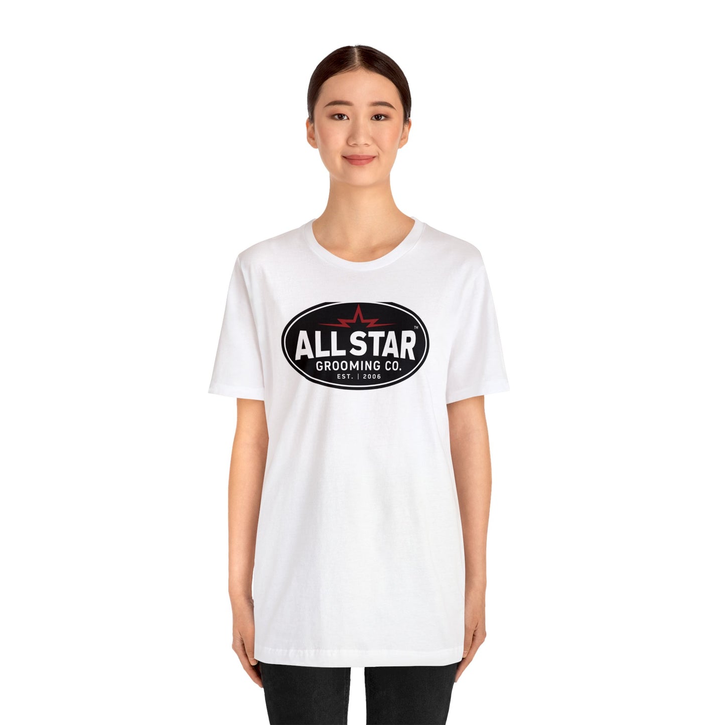 ASG Unisex Jersey Vintage Logo Sleeve Tee