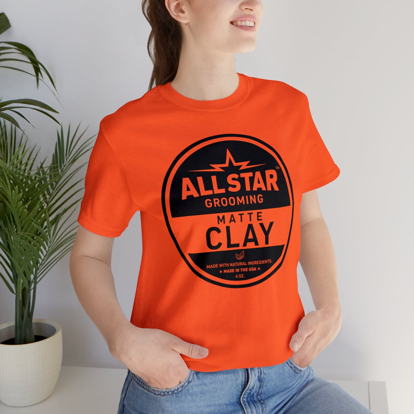 ASG Unisex CLAY Short Sleeve Tee