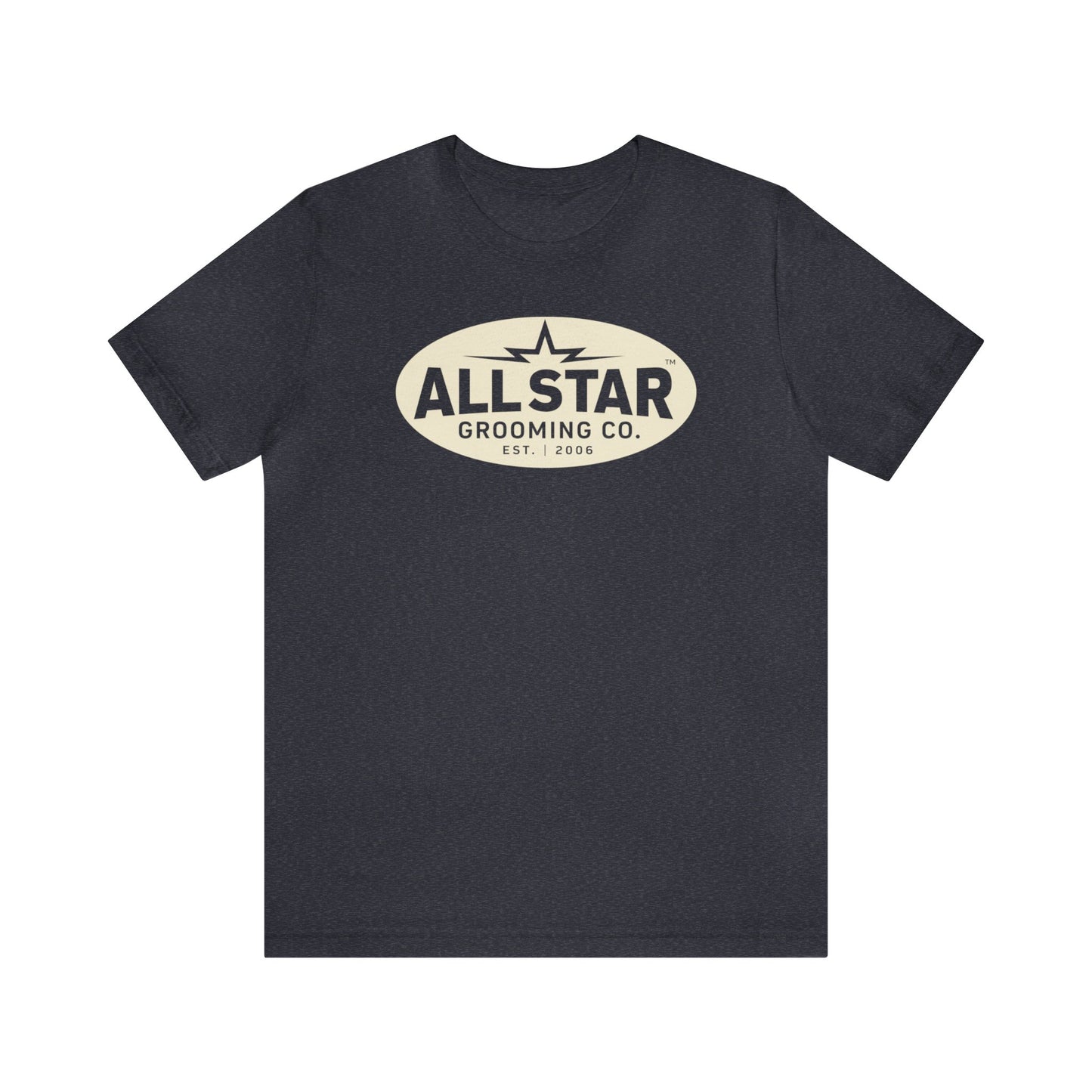 ASG Unisex Jersey Vintage Oval Short Sleeve Tee