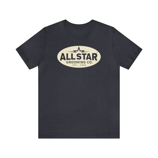 ASG Unisex Jersey Vintage Oval Short Sleeve Tee