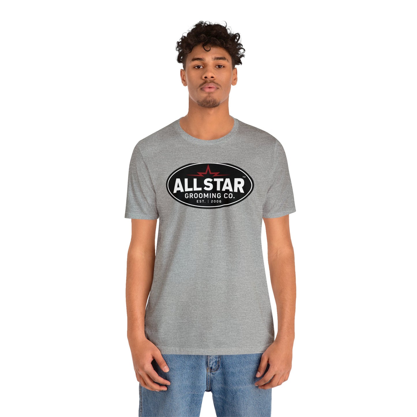 ASG Unisex Jersey Vintage Logo Sleeve Tee