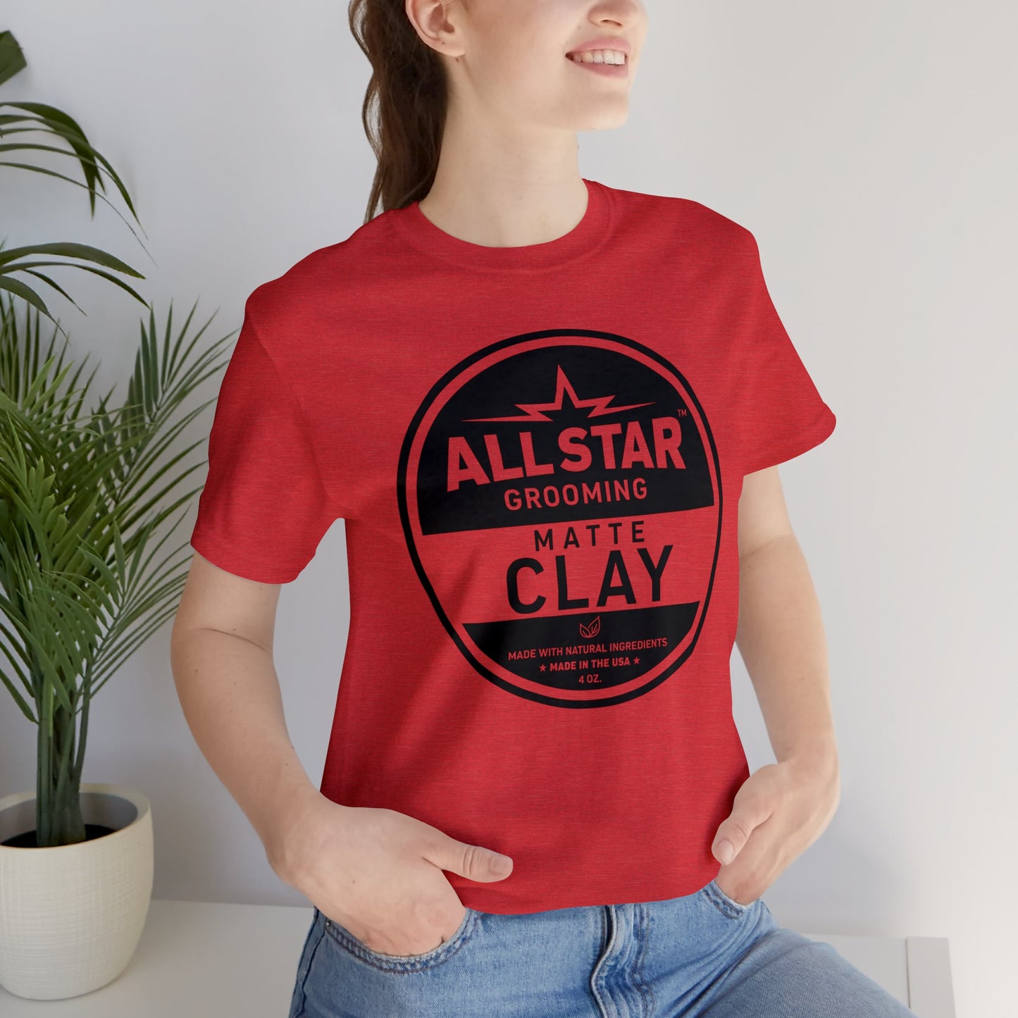 ASG Unisex CLAY Short Sleeve Tee