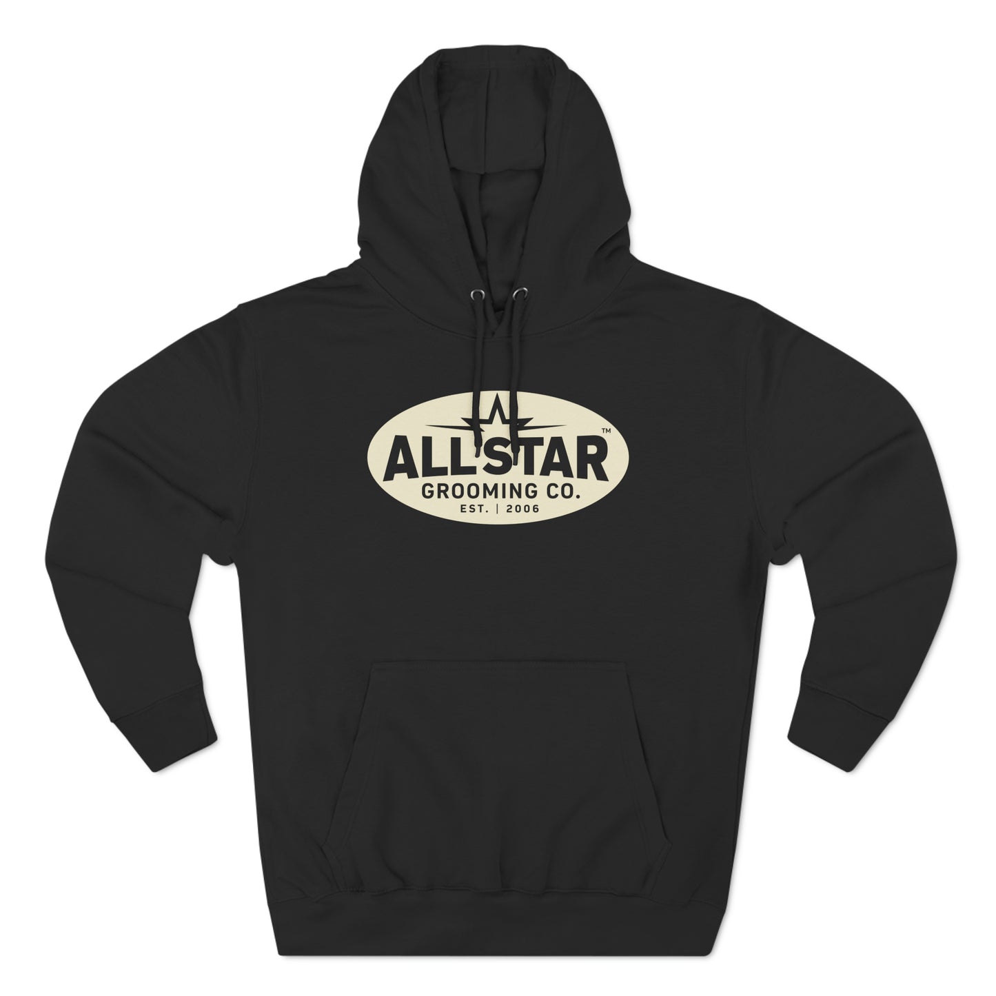 ASG Unisex Premium Vintage Oval Pullover Hoodie