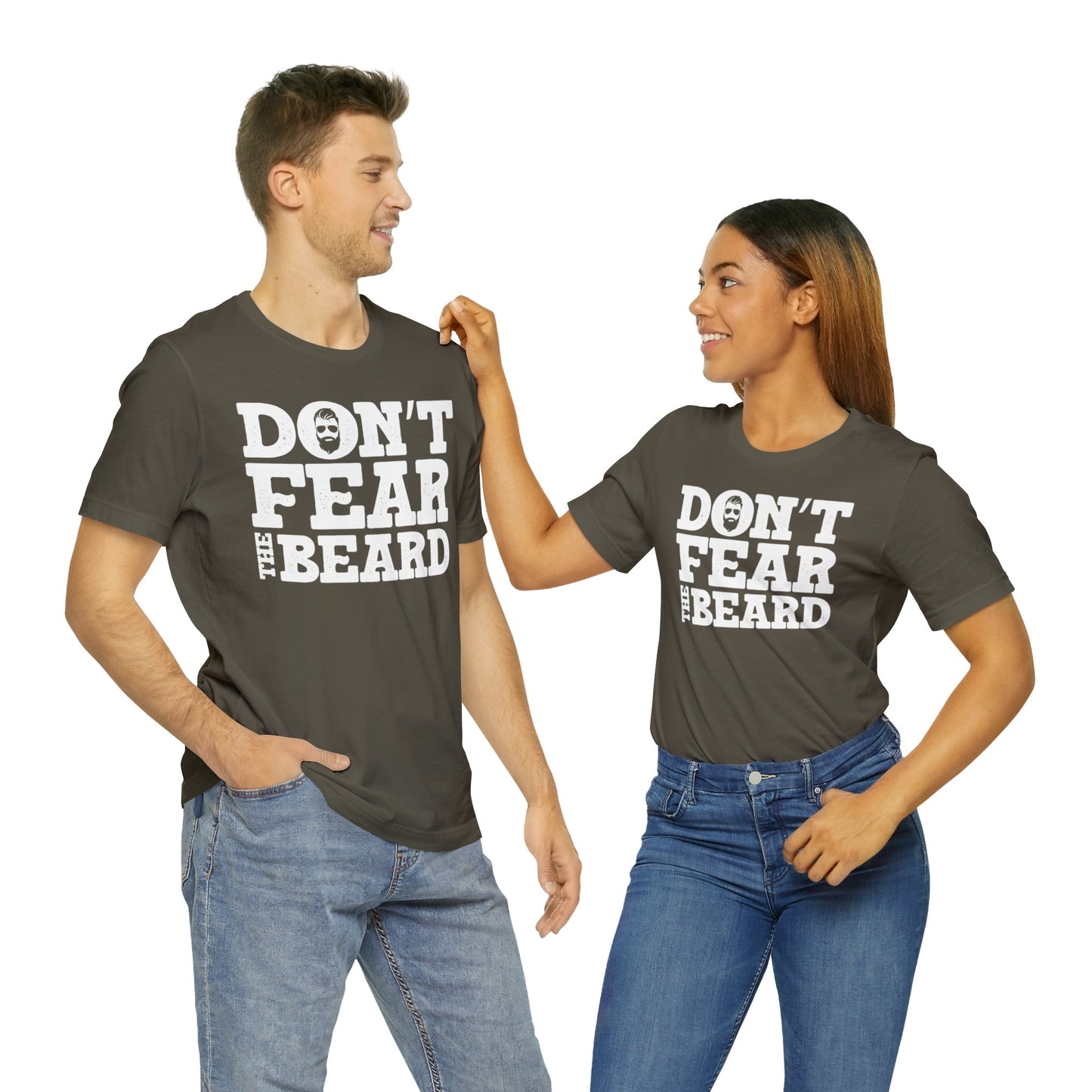 ASG Unisex DON'T FEAR THE BEARD Short Sleeve Tee