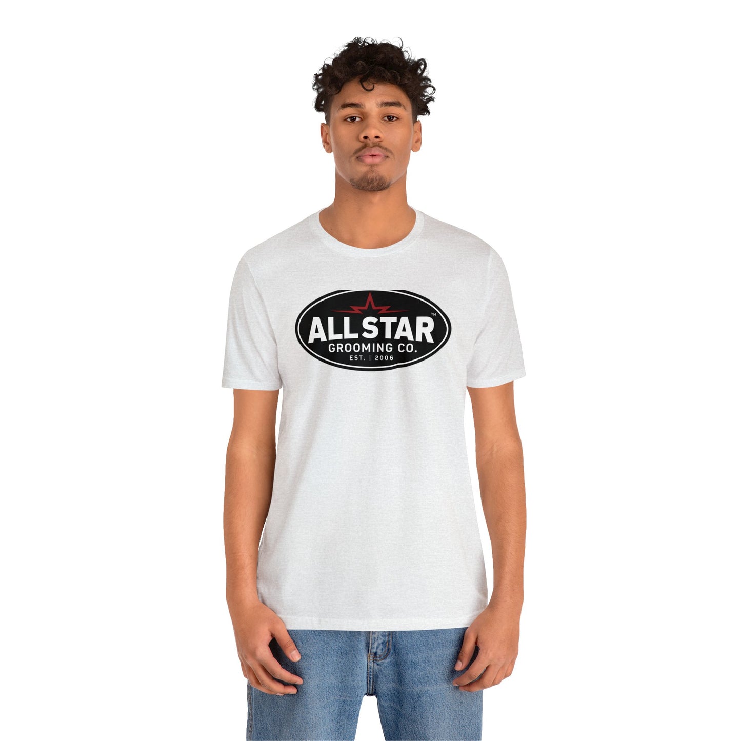 ASG Unisex Jersey Vintage Logo Sleeve Tee