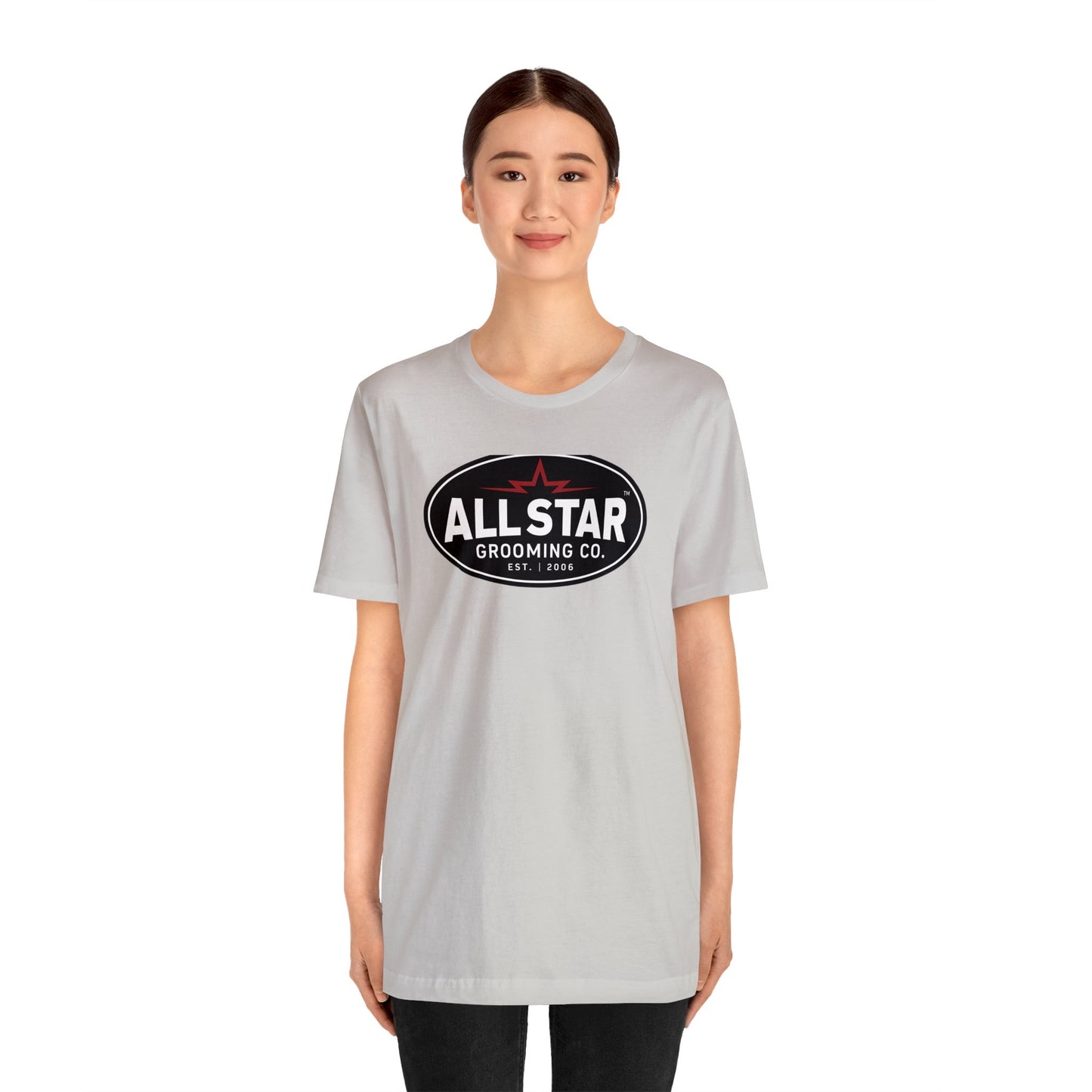 ASG Unisex Jersey Vintage Logo Sleeve Tee