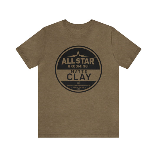 ASG Unisex CLAY Short Sleeve Tee