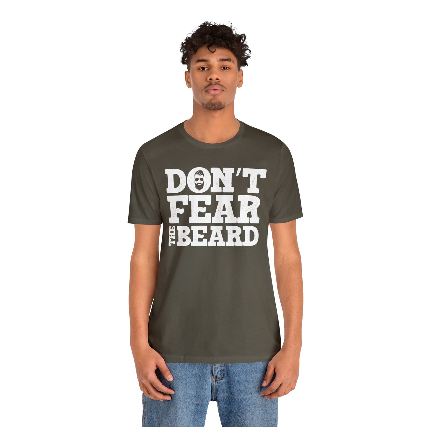 ASG Unisex DON'T FEAR THE BEARD Short Sleeve Tee