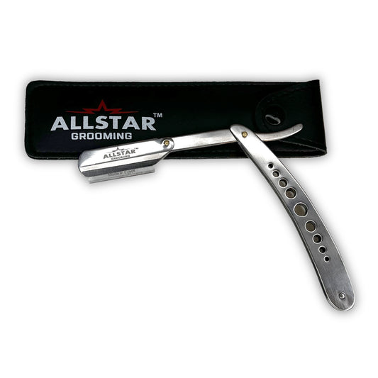 Straight Razor, Chrome Metal