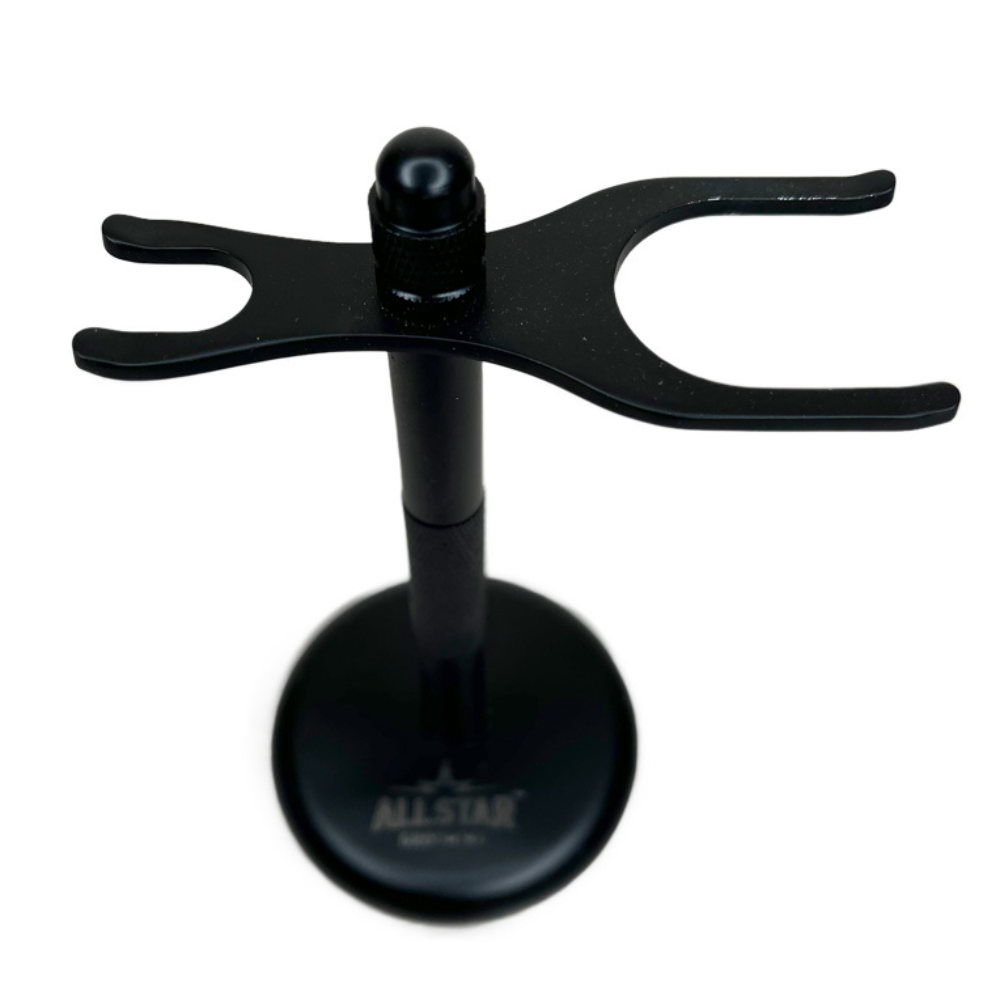 Shaving Stand, Matte Black Metal